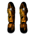 Japanese Fox Mask Print Muay Thai Shin Guards