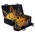 Japanese Fox Mask Print Pet Car Back Seat Cover