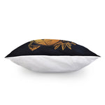 Japanese Fox Mask Print Pillow Cover