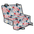 Japanese Geometric Pattern Print Pet Car Back Seat Cover