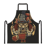 Japanese Ghost Samurai Print Apron