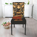Japanese Ghost Samurai Print Dining Chair Slipcover