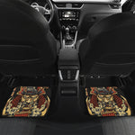 Japanese Ghost Samurai Print Front and Back Car Floor Mats
