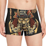 Japanese Ghost Samurai Print Men's Boxer Briefs