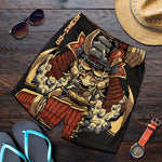 Japanese Ghost Samurai Print Men's Shorts