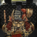 Japanese Ghost Samurai Print Pet Car Back Seat Cover