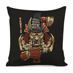 Japanese Ghost Samurai Print Pillow Cover