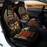 Japanese Ghost Samurai Print Universal Fit Car Seat Covers