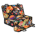 Japanese Hand Fan Pattern Print Pet Car Back Seat Cover