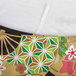 Japanese Hand Fan Pattern Print Sofa Cover