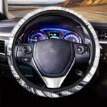 Japanese Kanagawa Wave Print Car Steering Wheel Cover