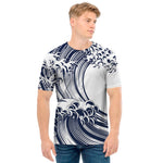 Japanese Kanagawa Wave Print Men's T-Shirt