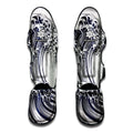 Japanese Kanagawa Wave Print Muay Thai Shin Guards