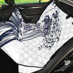 Japanese Kanagawa Wave Print Pet Car Back Seat Cover