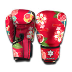 Japanese Kimono Pattern Print Boxing Gloves