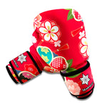 Japanese Kimono Pattern Print Boxing Gloves