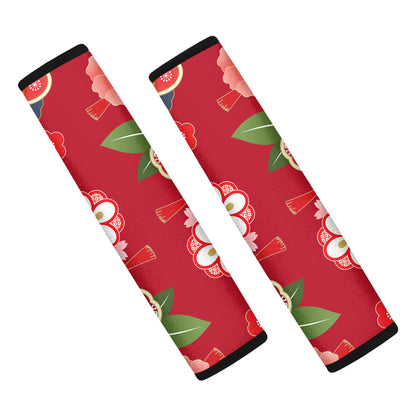 Japanese Kimono Pattern Print Car Seat Belt Covers