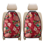Japanese Kimono Pattern Print Car Seat Organizers
