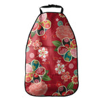 Japanese Kimono Pattern Print Car Seat Organizers