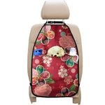 Japanese Kimono Pattern Print Car Seat Organizers