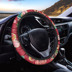 Japanese Kimono Pattern Print Car Steering Wheel Cover