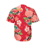 Japanese Kimono Pattern Print Men's Baseball Jersey