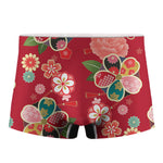 Japanese Kimono Pattern Print Men's Boxer Briefs