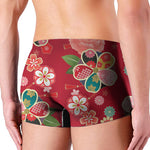 Japanese Kimono Pattern Print Men's Boxer Briefs