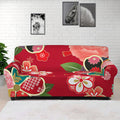 Japanese Kimono Pattern Print Sofa Cover