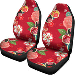 Japanese Kimono Pattern Print Universal Fit Car Seat Covers