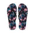 Japanese Koi And Chrysanthemums Print Flip Flops