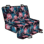 Japanese Koi And Chrysanthemums Print Pet Car Back Seat Cover