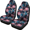 Japanese Koi And Chrysanthemums Print Universal Fit Car Seat Covers