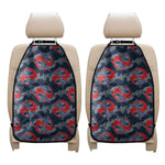 Japanese Koi Carp Fish Pattern Print Car Seat Organizers
