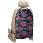Japanese Koi Carp Fish Pattern Print Car Seat Organizers