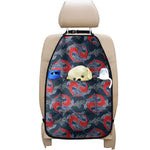 Japanese Koi Carp Fish Pattern Print Car Seat Organizers