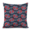 Japanese Koi Carp Fish Pattern Print Pillow Cover