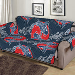 Japanese Koi Carp Fish Pattern Print Sofa Protector