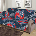 Japanese Koi Carp Fish Pattern Print Sofa Protector