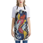 Japanese Koi Carp Tattoo Print Apron