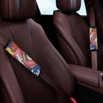 Japanese Koi Carp Tattoo Print Car Seat Belt Covers