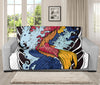 Japanese Koi Carp Tattoo Print Futon Protector