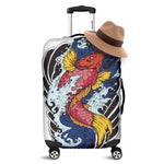 Japanese Koi Carp Tattoo Print Luggage Cover