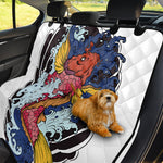 Japanese Koi Carp Tattoo Print Pet Car Back Seat Cover