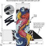 Japanese Koi Carp Tattoo Print Recliner Protector