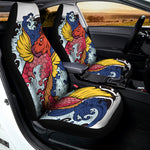 Japanese Koi Carp Tattoo Print Universal Fit Car Seat Covers