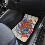 Japanese Koi Fish Tattoo Print Front Car Floor Mats