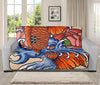 Japanese Koi Fish Tattoo Print Futon Protector