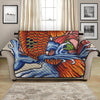 Japanese Koi Fish Tattoo Print Loveseat Protector