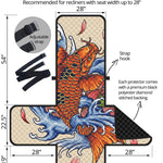 Japanese Koi Fish Tattoo Print Recliner Protector